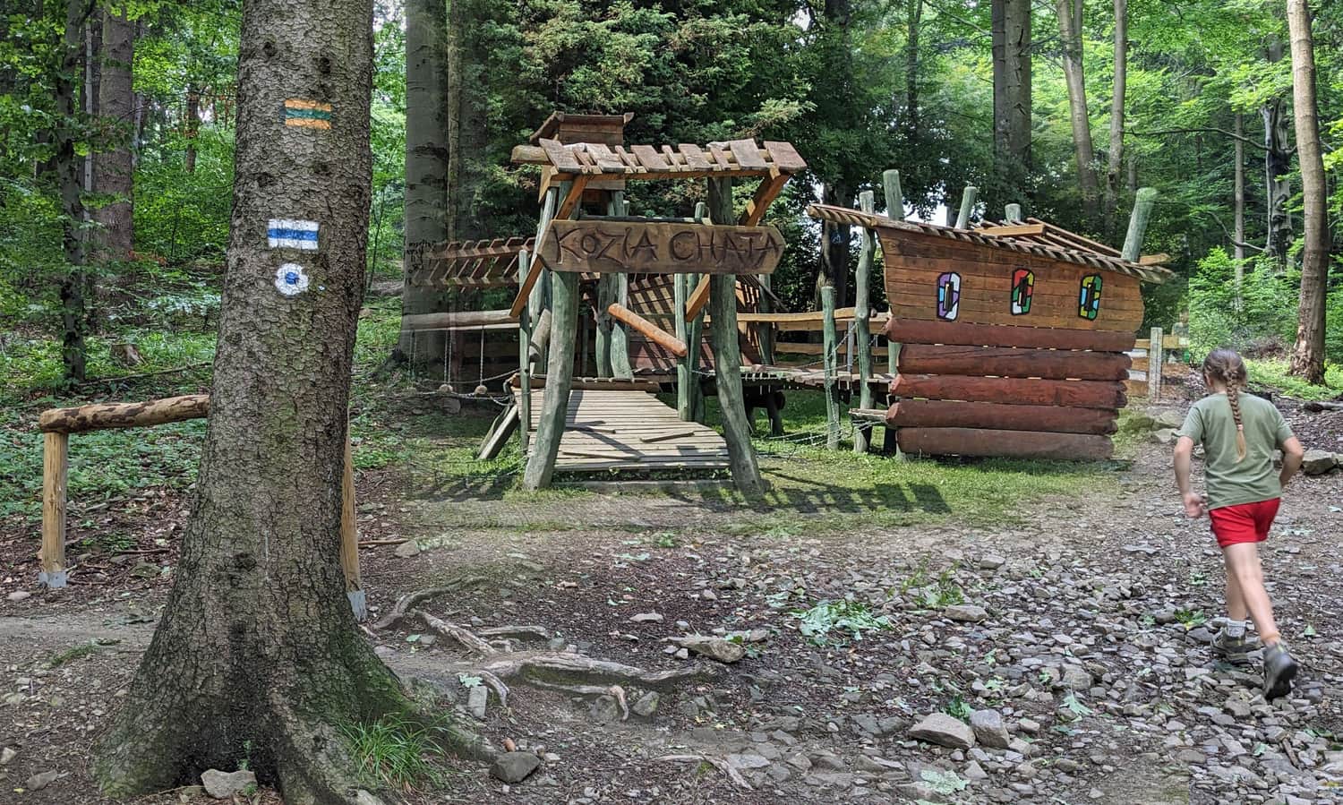 Loop from Mikuszowice Śląskie to Kozia Góra and Stefanka mountain hut