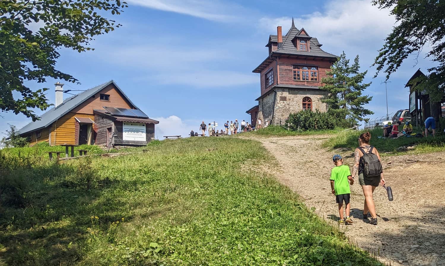 Niebieski szlak: Rabka Zaryte - Luboń Wielki