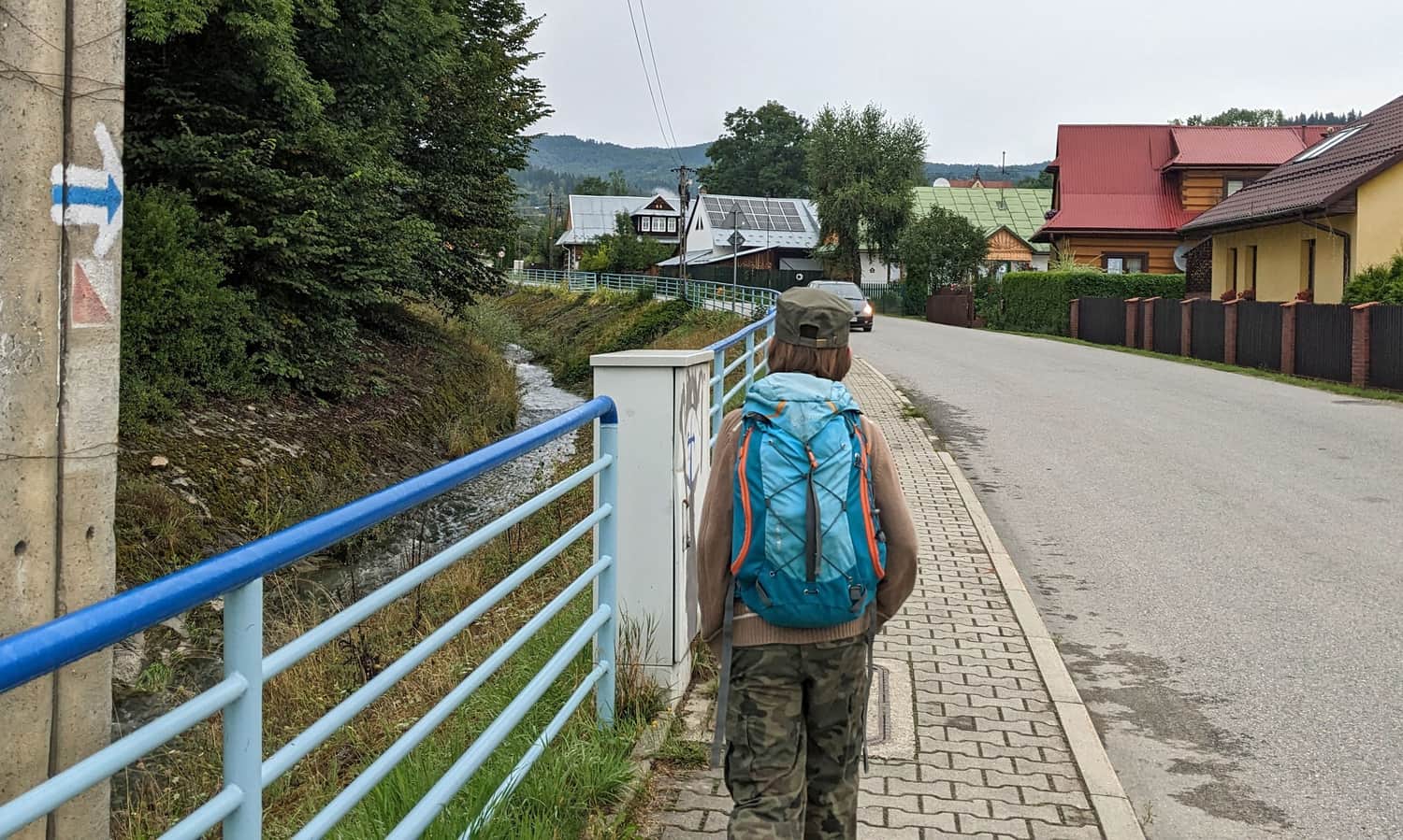 Niebieski szlak z Łopusznej na Turbacz