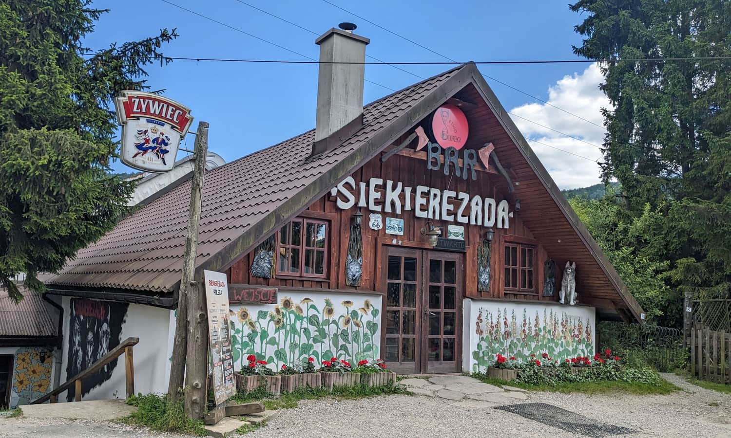 Cisna i jeden z wielu jej symboli