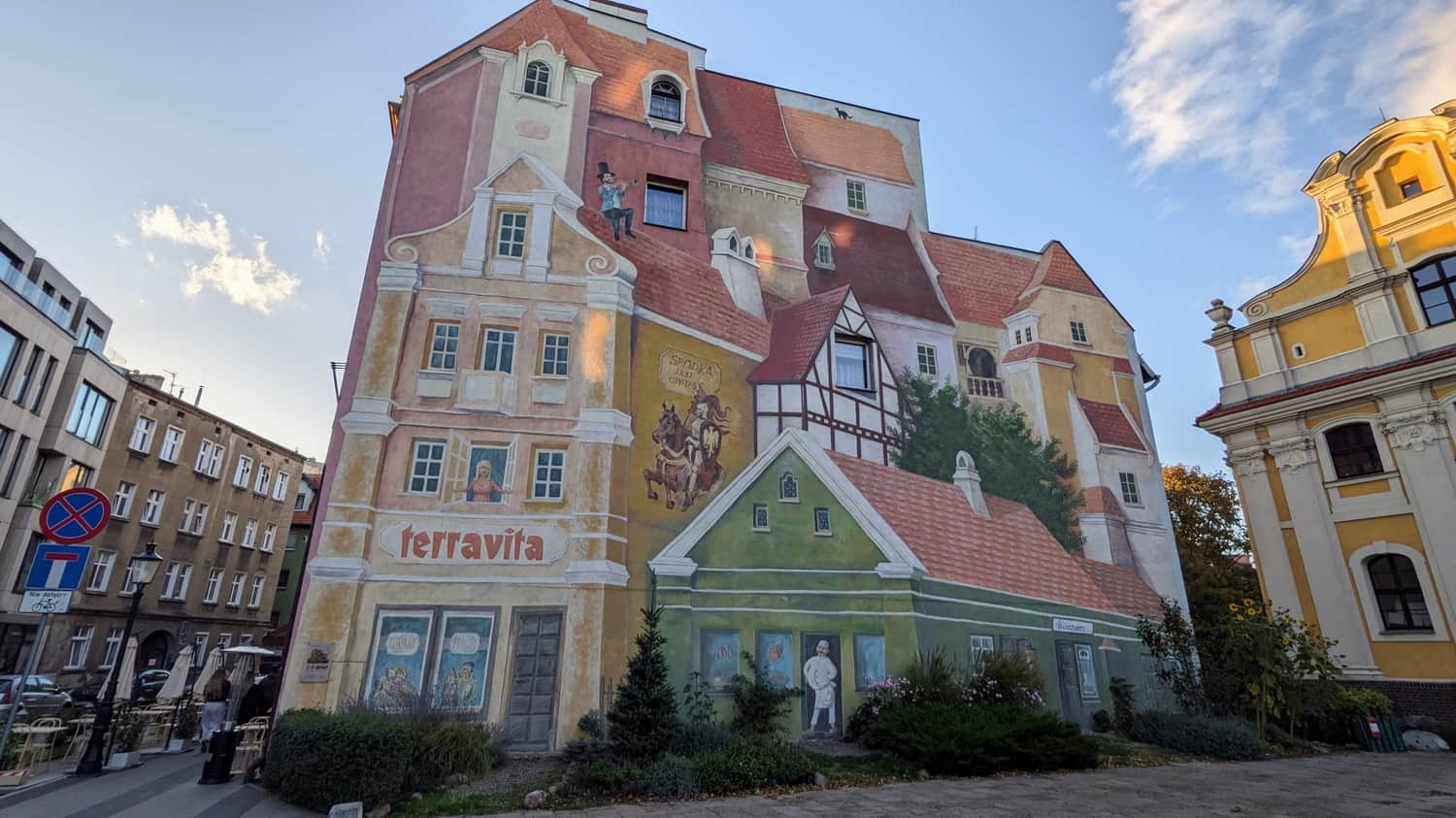 Mural in Śródka in Poznań