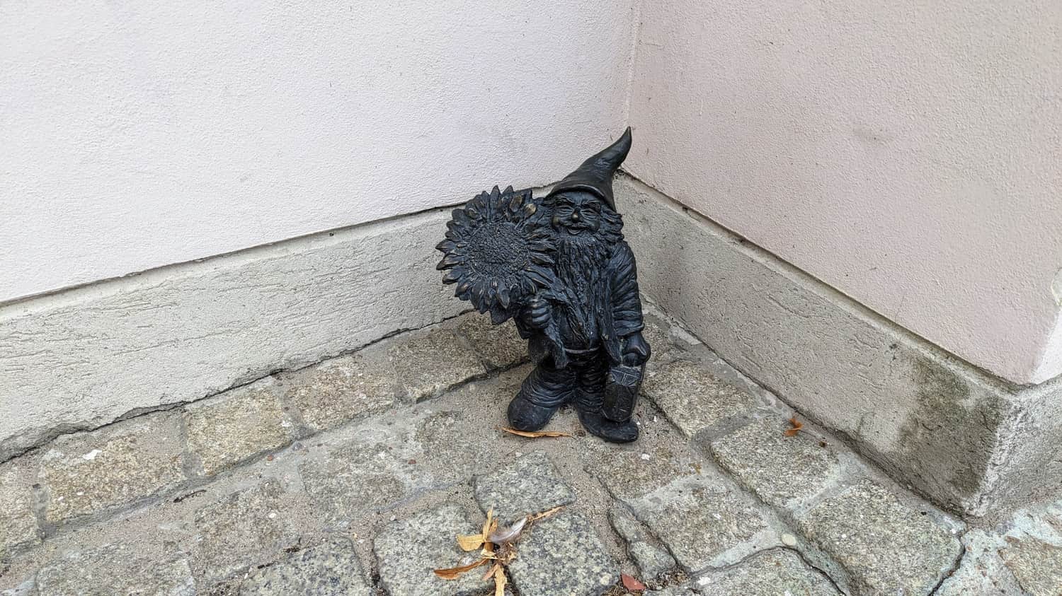Wrocław Dwarf on the Square by the City Hall in Poznań