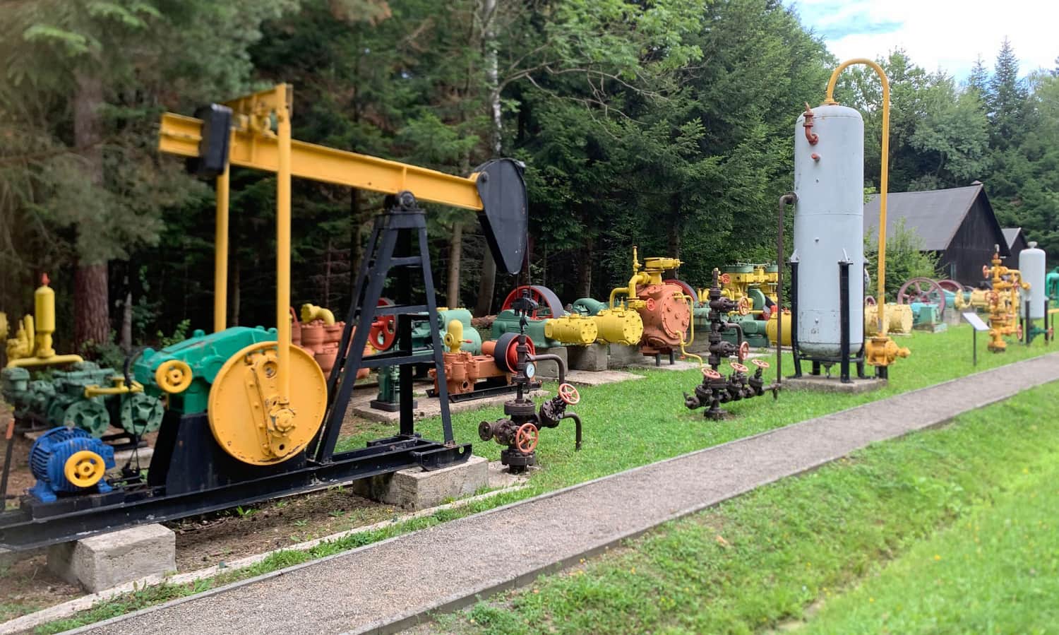 Muzeum Przemysłu Naftowego i Gazowniczego w Bóbrce, fot. M. Ruszel