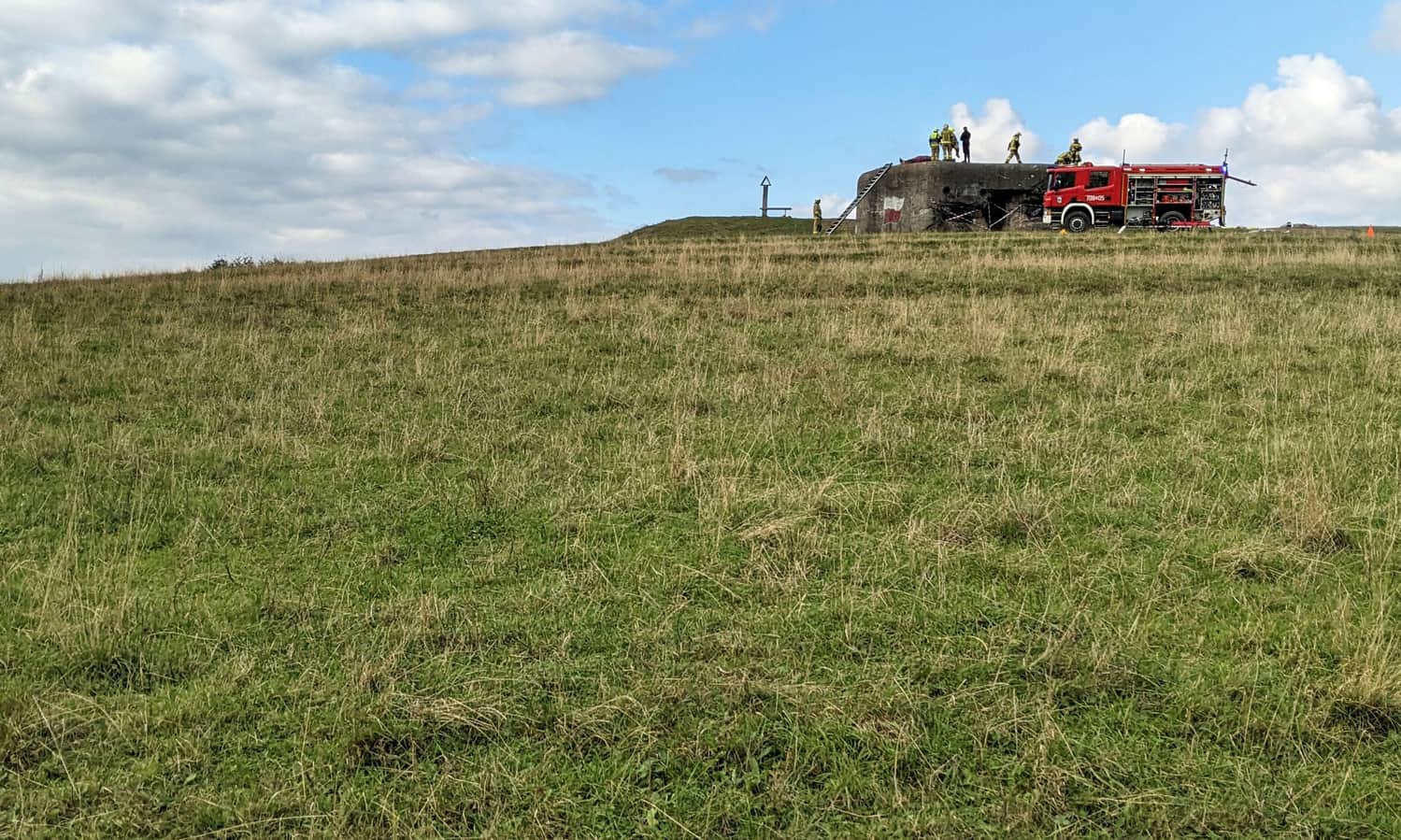 Czerwony szlak Węgierska Górka - Słowianka. Fort Wyrwidąb