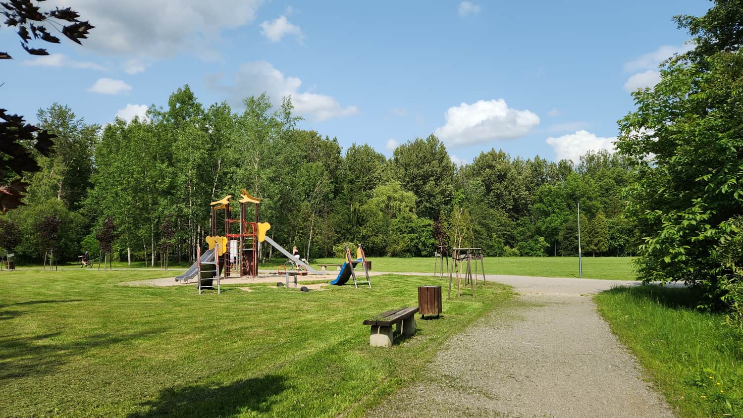 Playground in Lisiniec Park