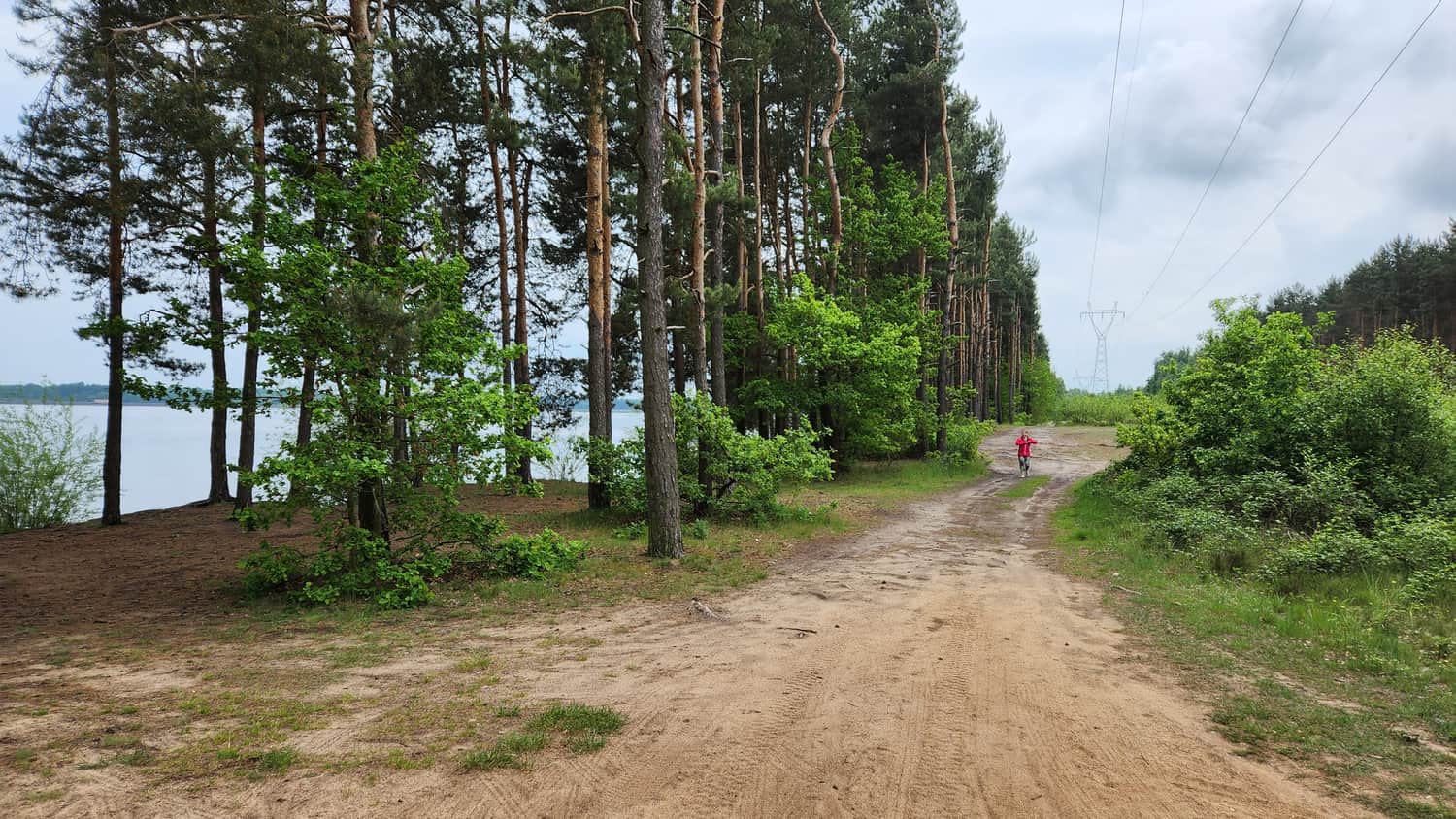 Zielony szlak wokół zbiornika Poraj