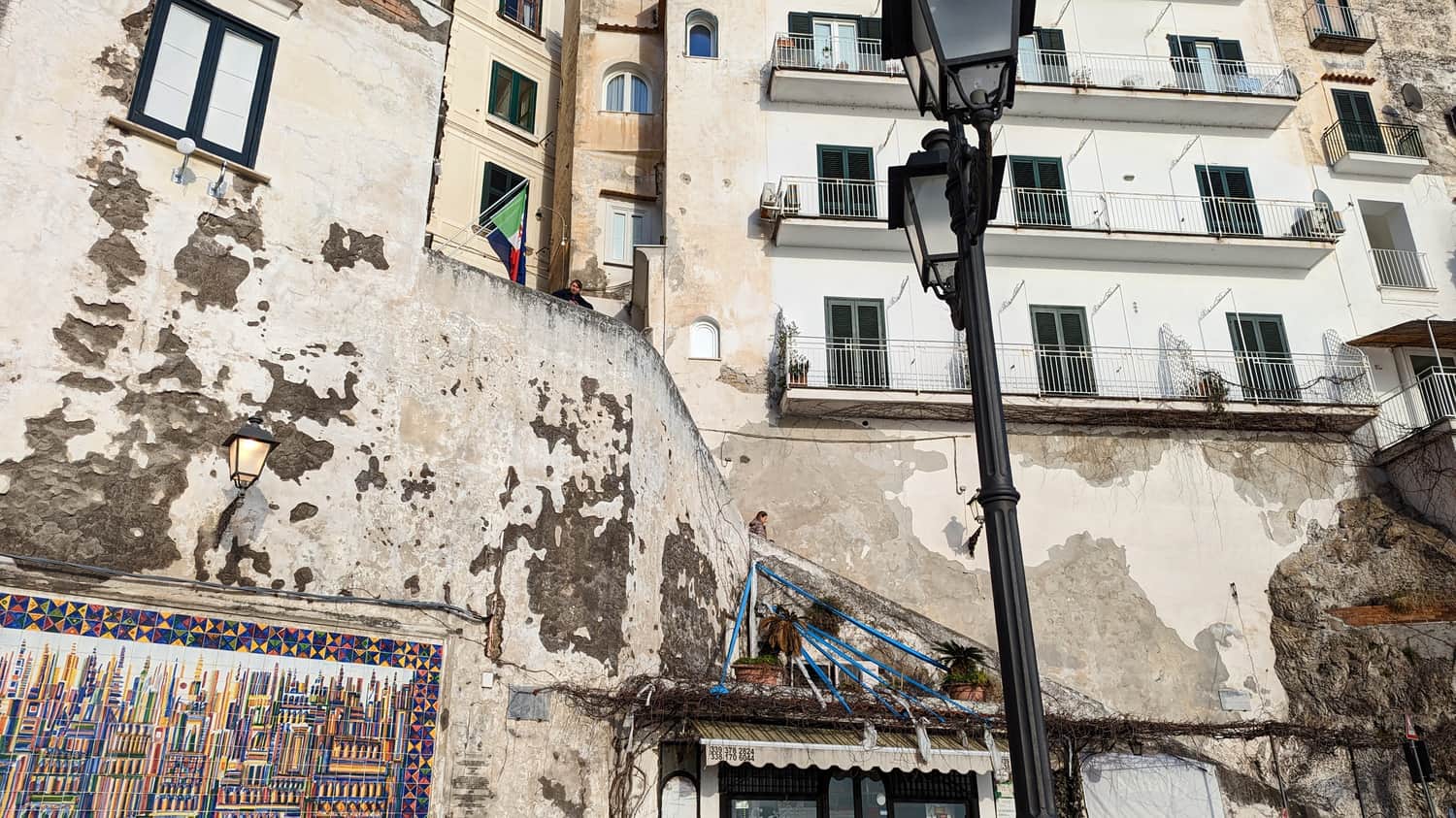 Walking from Amalfi to Atrani