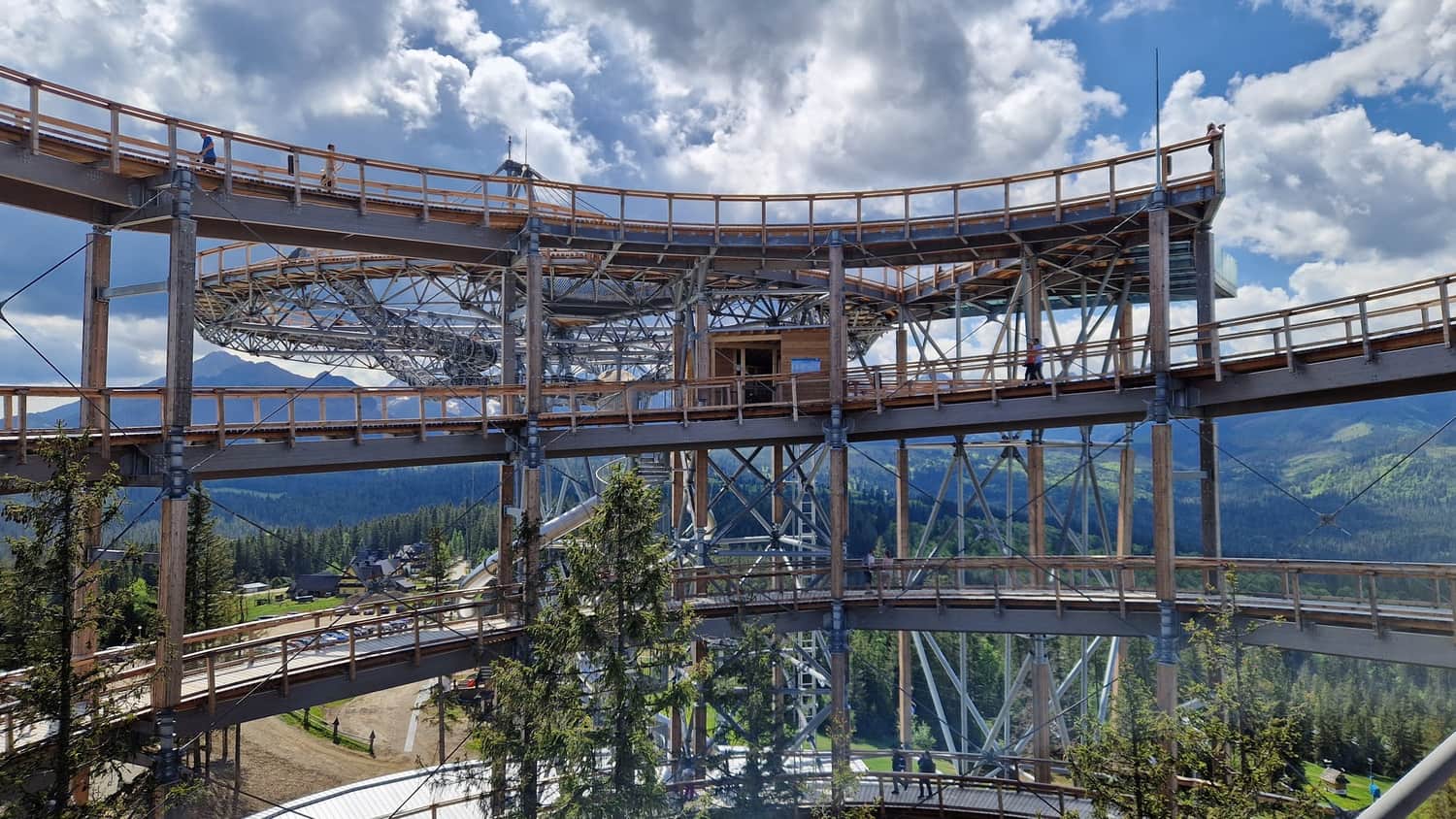 Sky Walk Poronin, photo by Ewa Urbanowska 