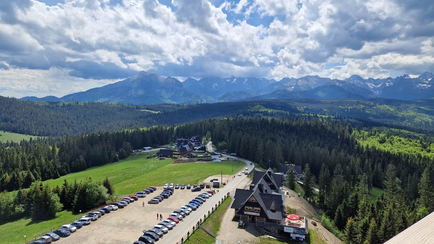 Sky Walk Poronin - views from the platform, photo by Ewa Urbanowska 