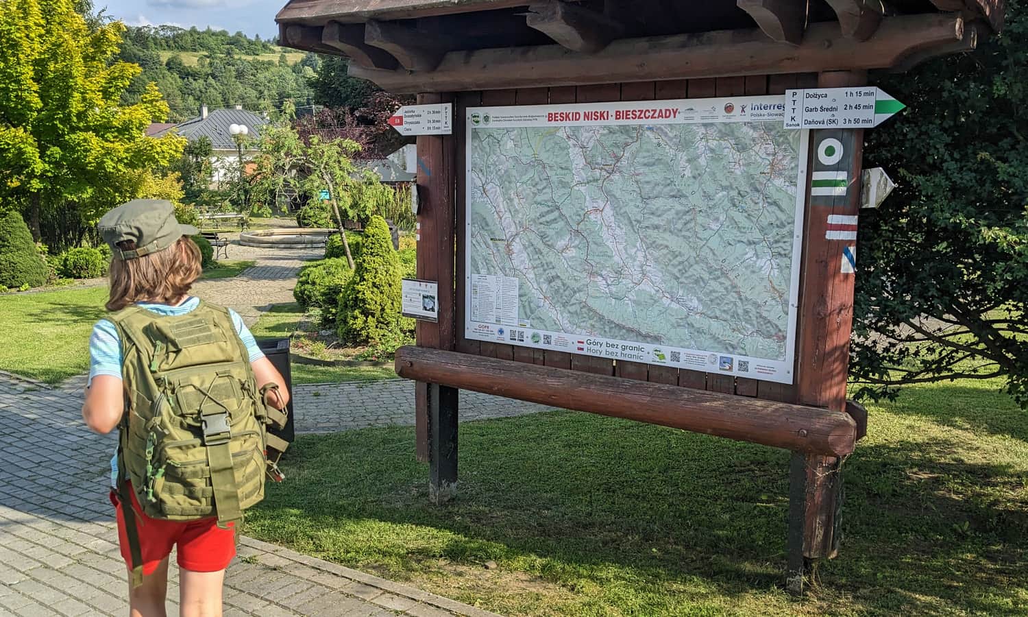 Czerwony szlak Komańcza - Duszatyn