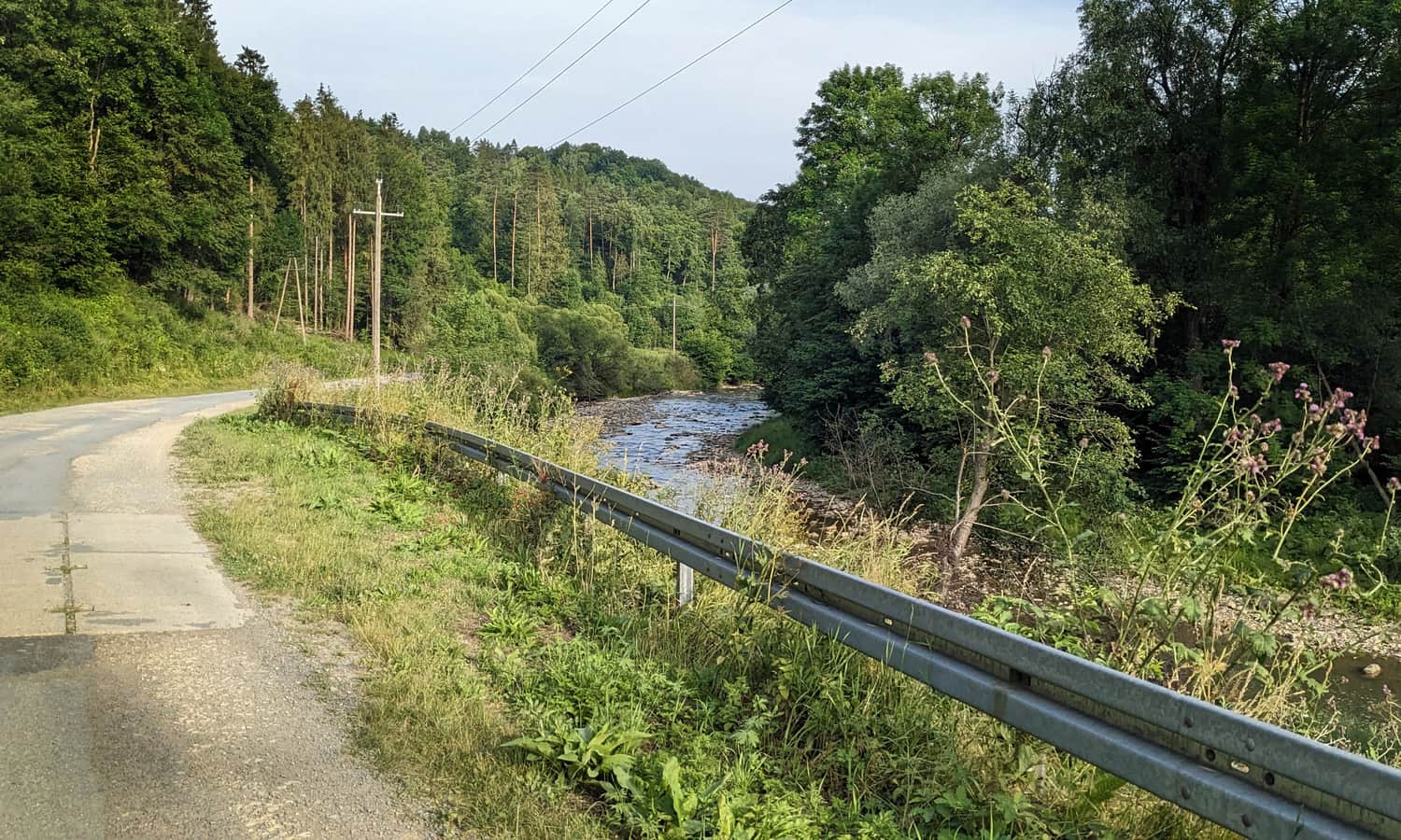 Czerwony szlak Komańcza - Duszatyn