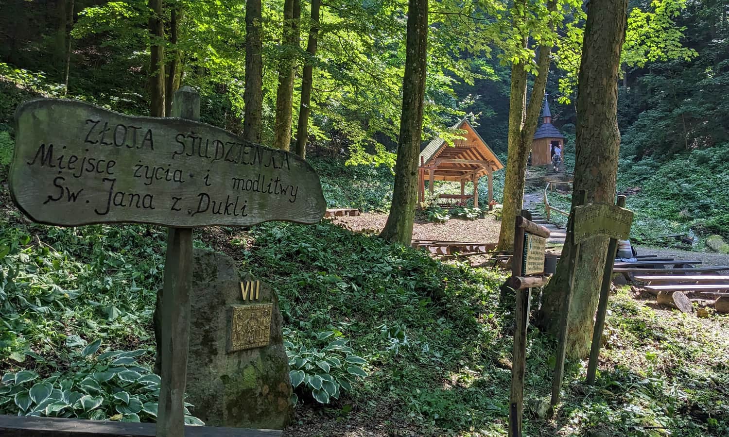 Złota Studzienka - pierwsza pustelnia św. Jana z Dukli pod Cergową