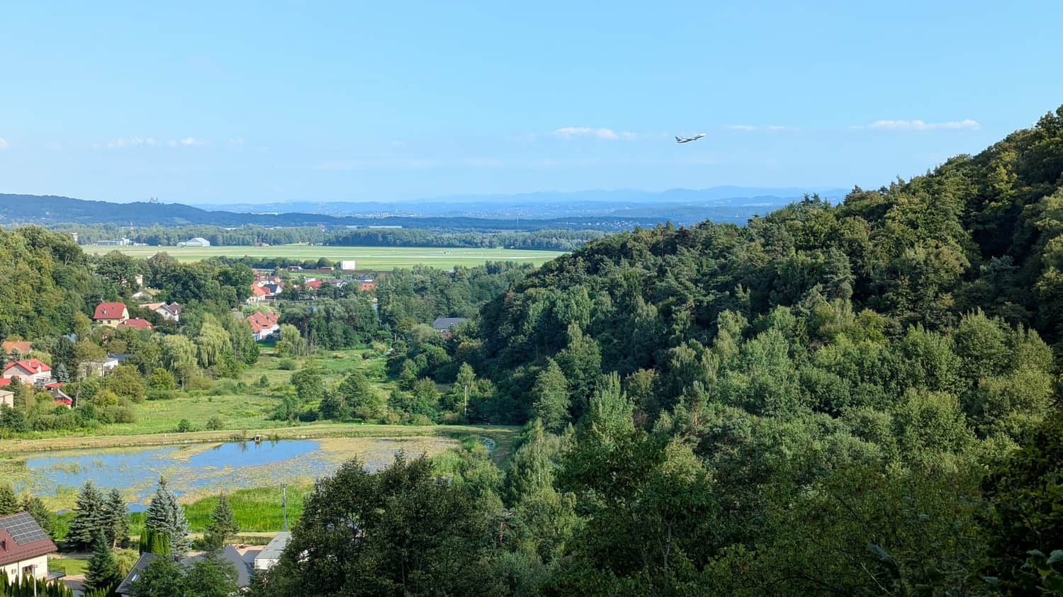 Viewpoint on Krzywy Sąd rock in Aleksandrowicka Valley