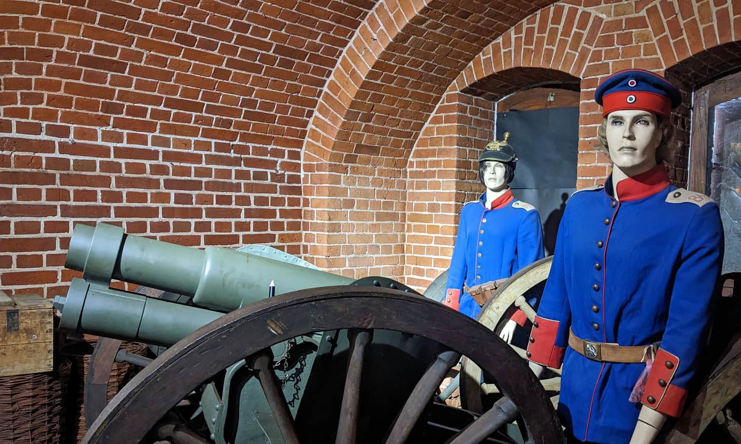 Fort Gerharda - ekspozycja muzealna
