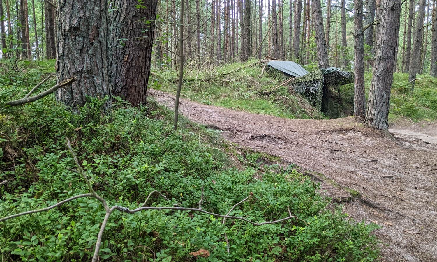 Podziemne Miasto na Wyspie Wolin - wejście do kompleksu podziemnych schronów i korytarzy