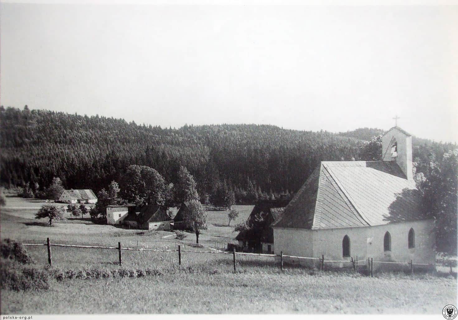 Karpenstein / Karpno przed 1945 r. Źródło: https://polska-org.pl/961771,foto.html?idEntity=504641
