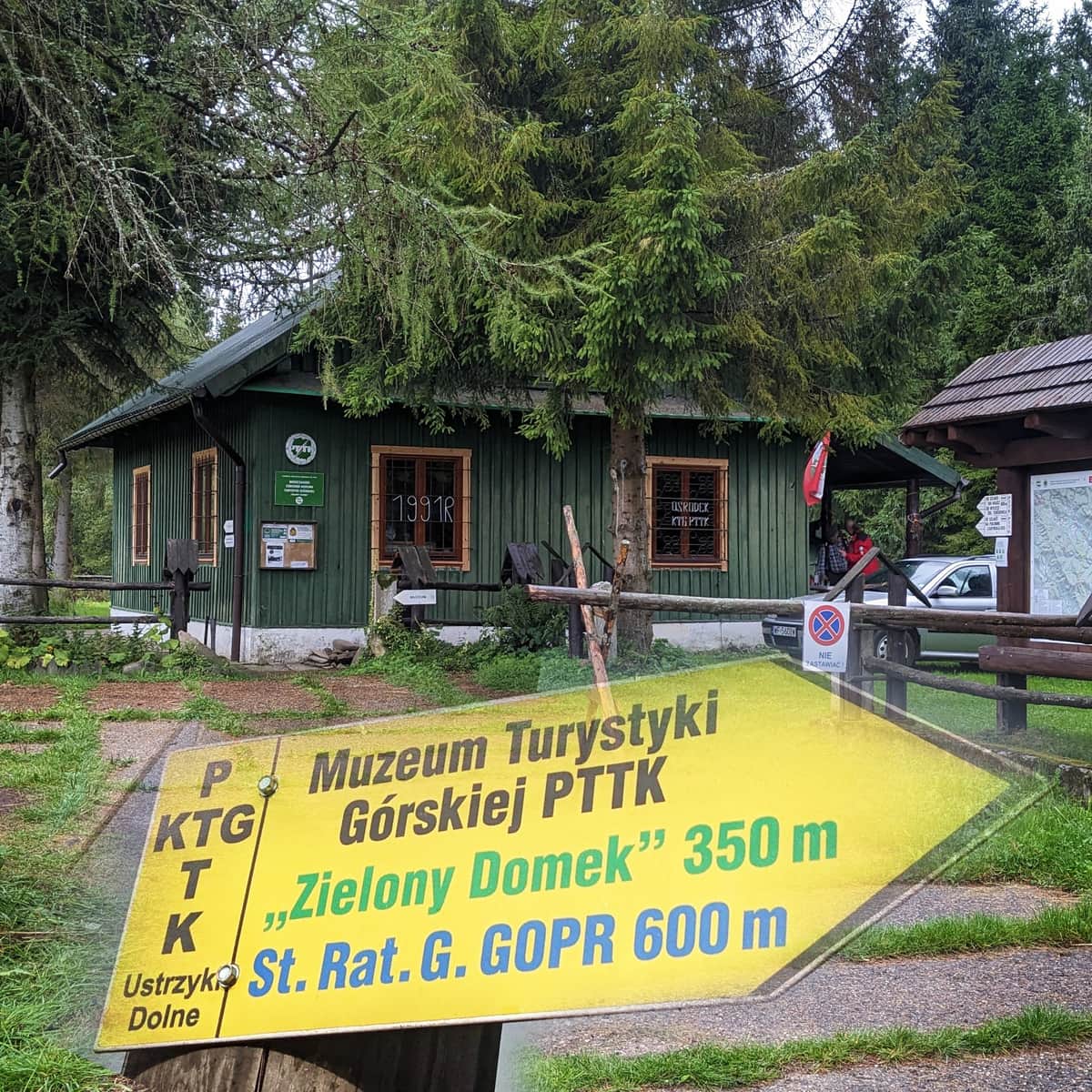 Zielony Domek, Ośrodek Kultury Turystyki Górskiej w Ustrzykach Górnych