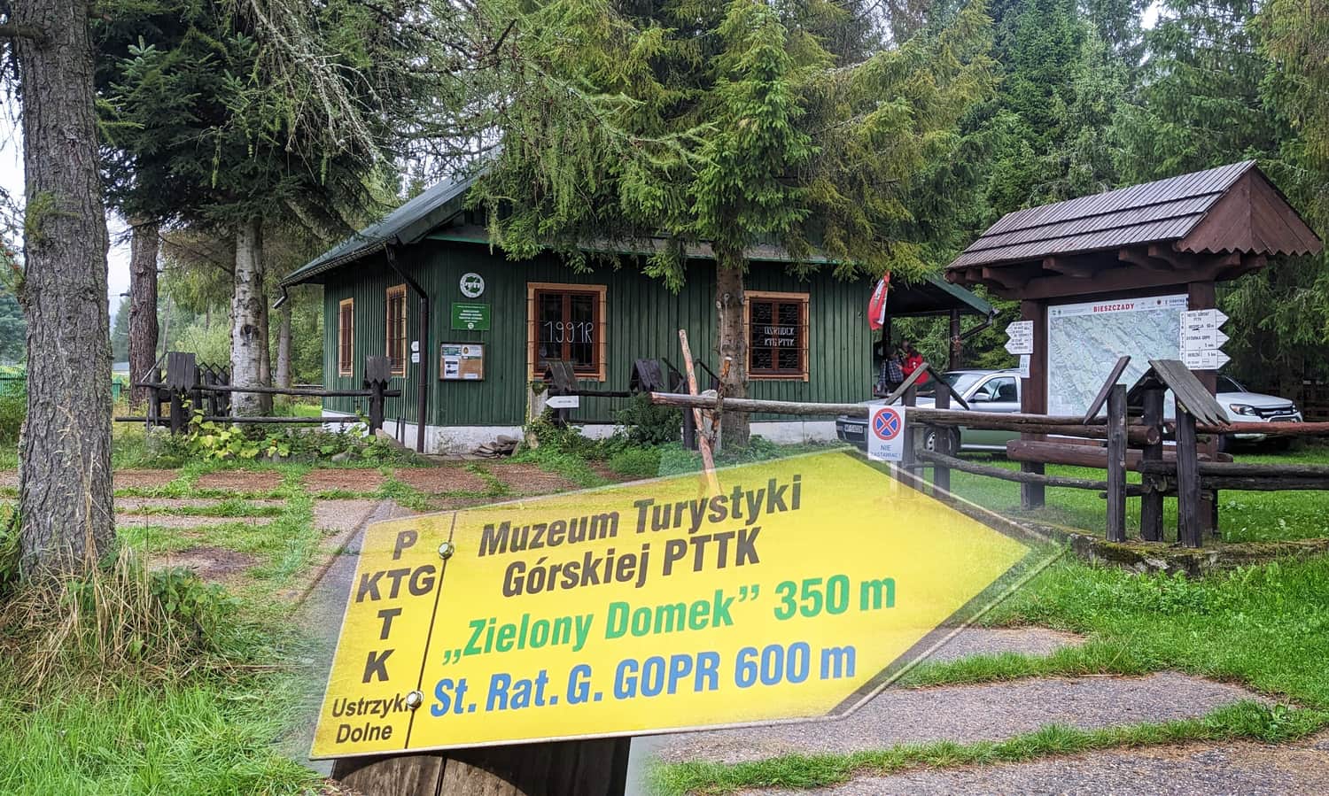 Zielony Domek, Ośrodek Kultury Turystyki Górskiej w Ustrzykach Górnych