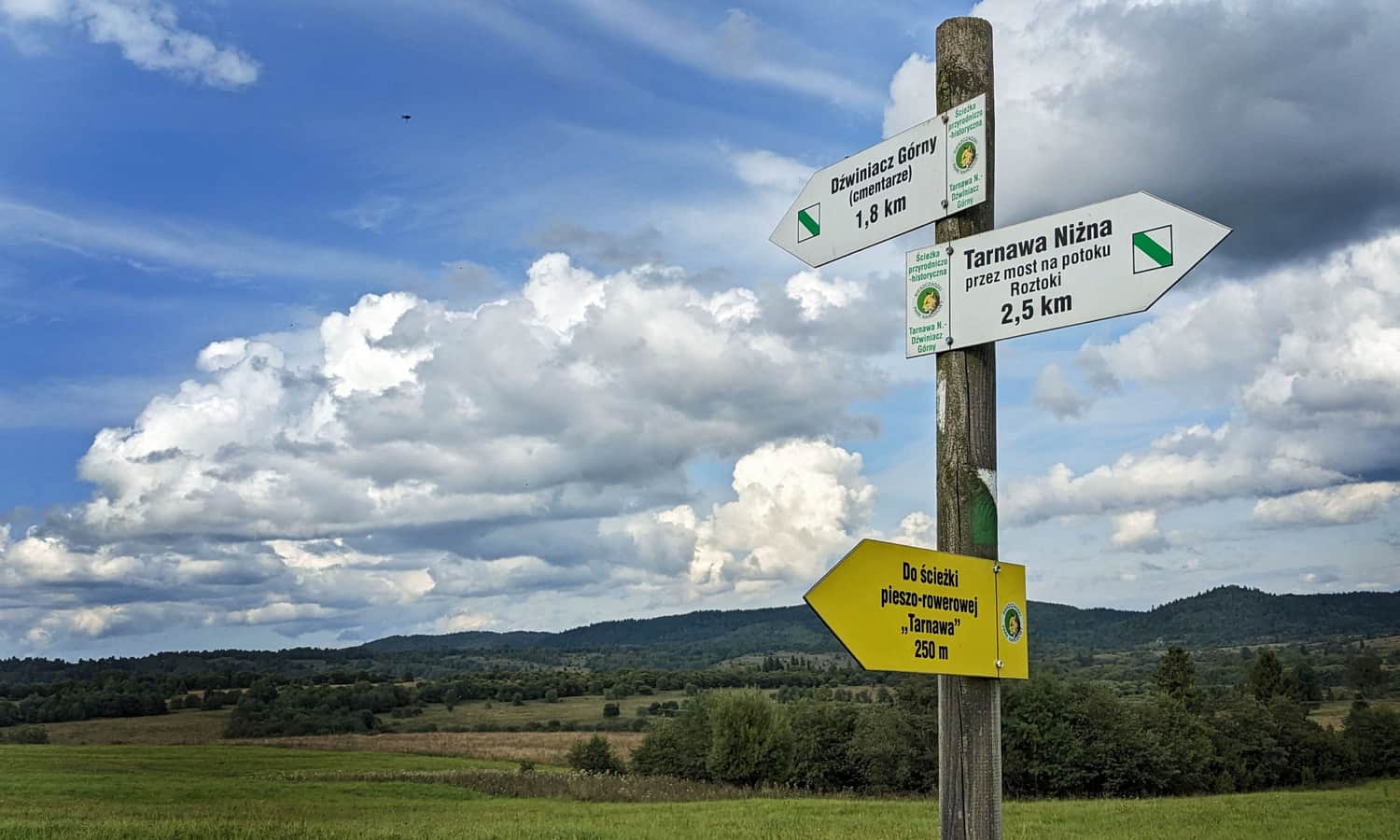 Ścieżka przyrodnicza z Tarnawy Niżnej do Dźwiniacza Górnego