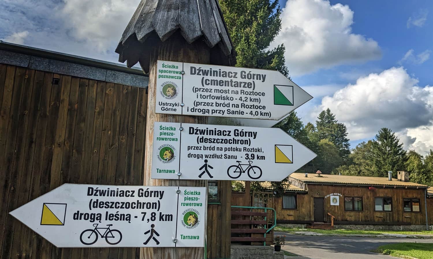 Tarnawa Niżna, Baza nad Roztokami