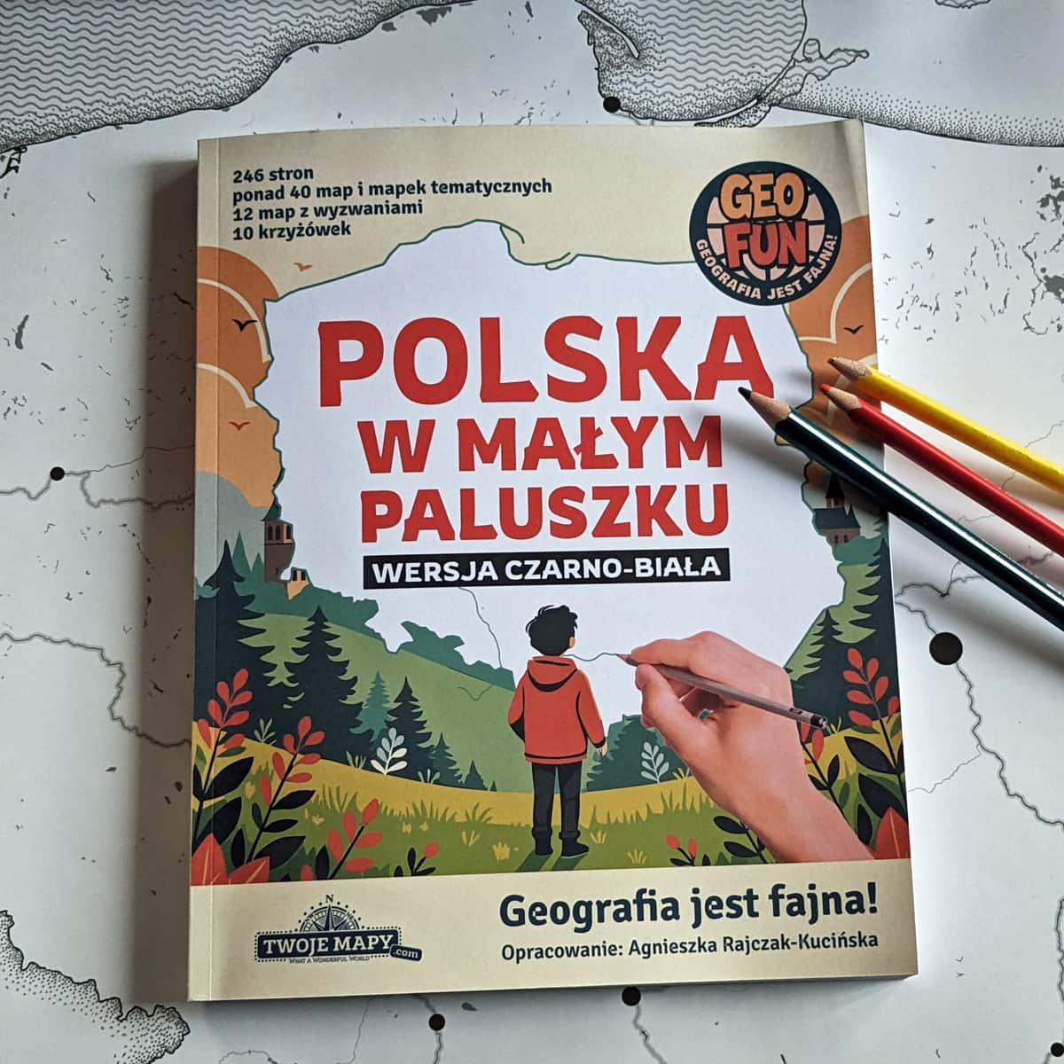 Zabawa z geografią dla dzieci: Polska w małym paluszku