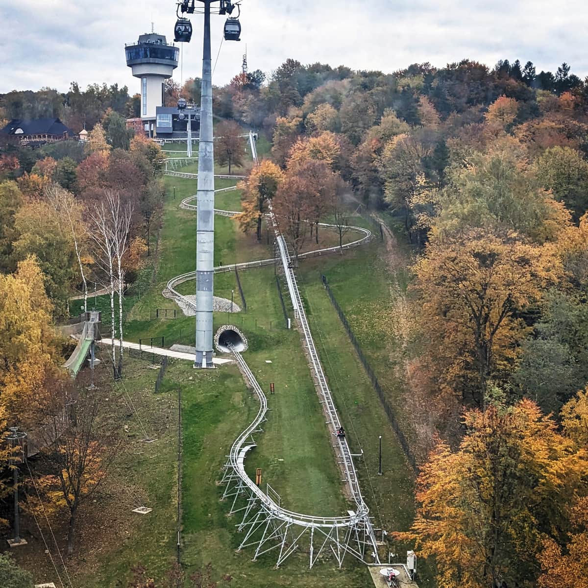 Bieszczadzka Furia - nowa zjeżdżalnia w Solinie