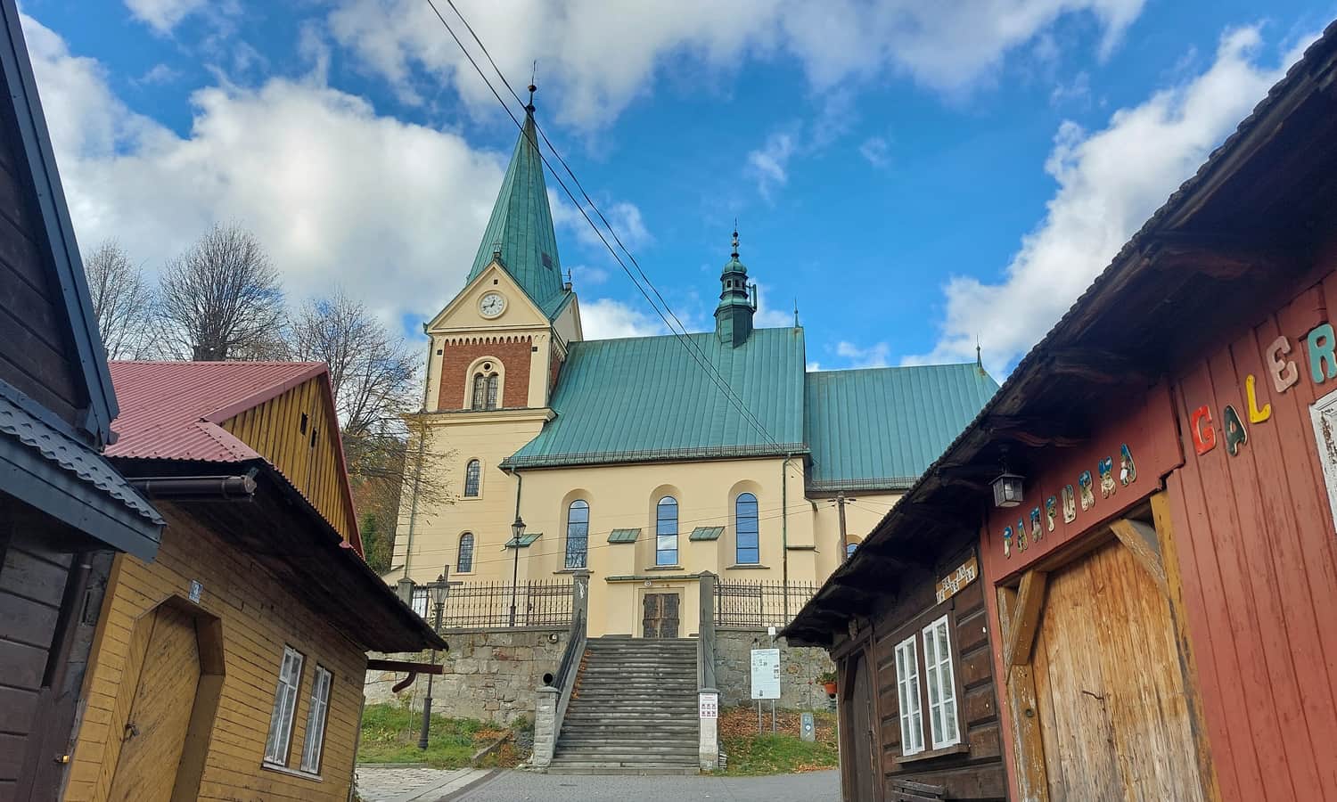 Kościół Narodzenia św. Jana Chrzciciela w  Lanckoronie. Fot. Michał Raś
