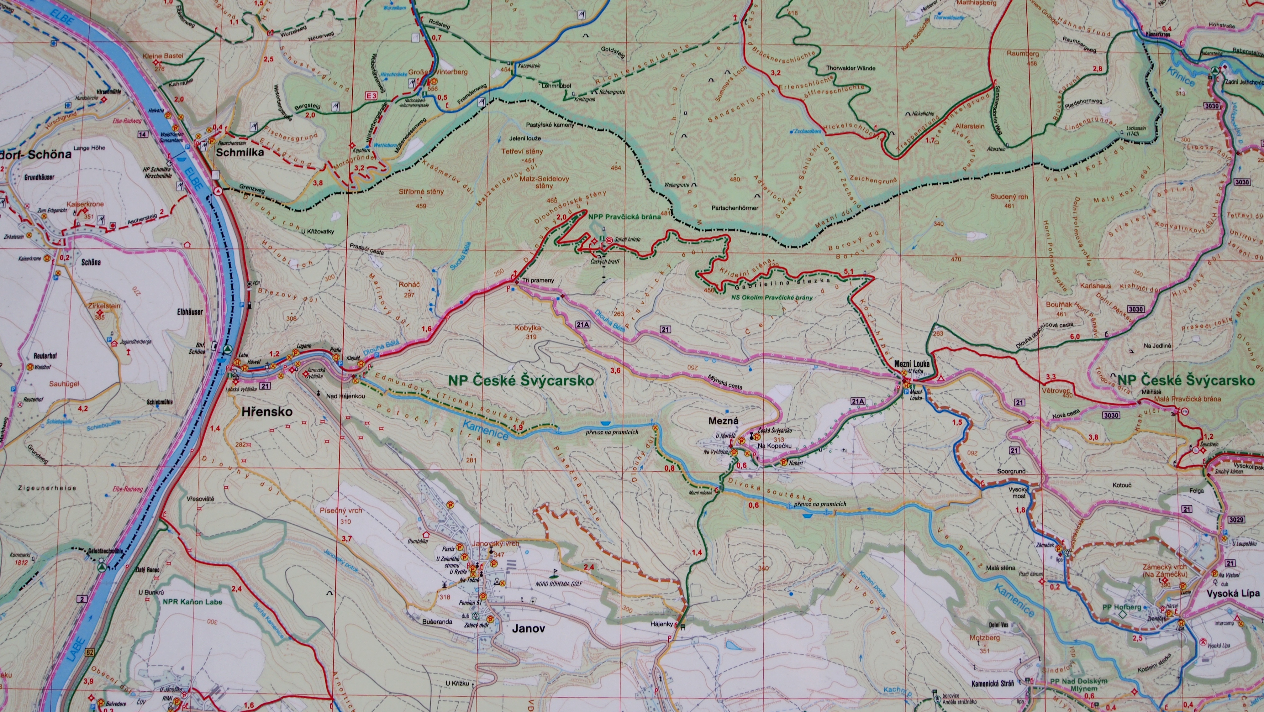 Mapa szlaku