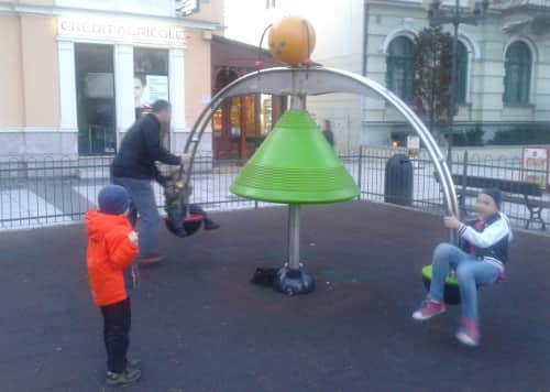 Plac zabaw na deptaku Zielona Góra