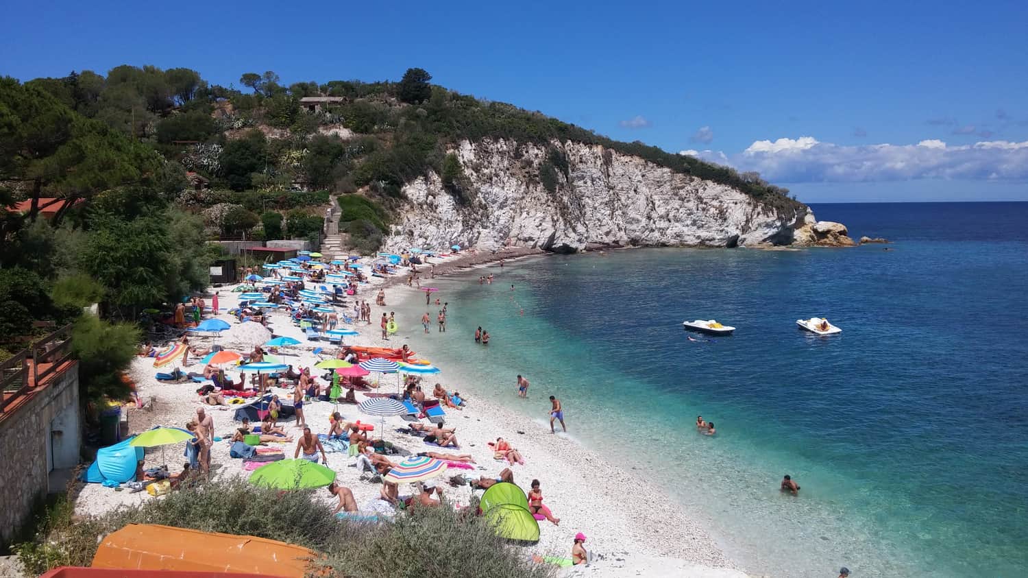 Plaża Padulella, Elba