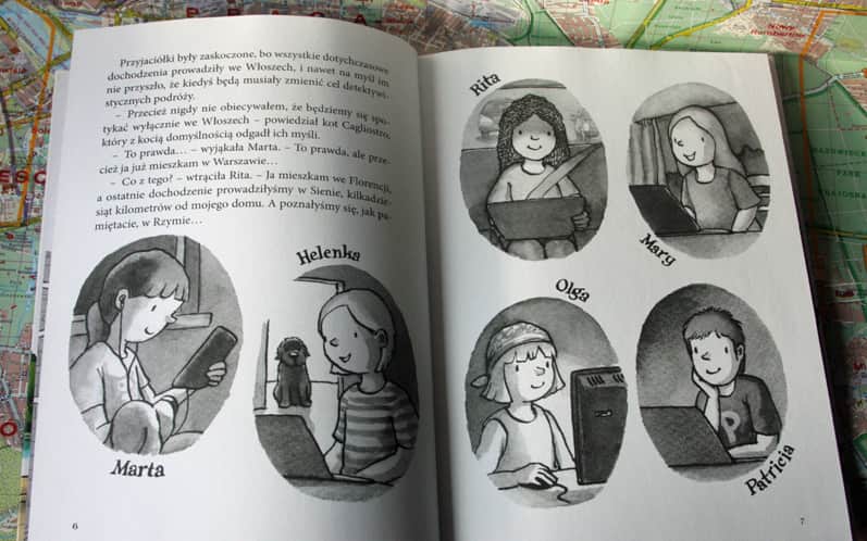 A oto portrety wszystkich bohaterek-detektywek