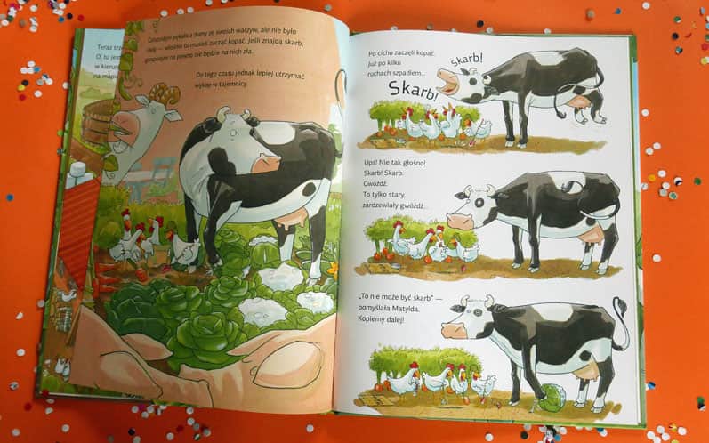 Krowa Matylda szuka skarbu