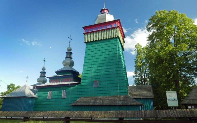 Malowana cerkiew w Świątkowej