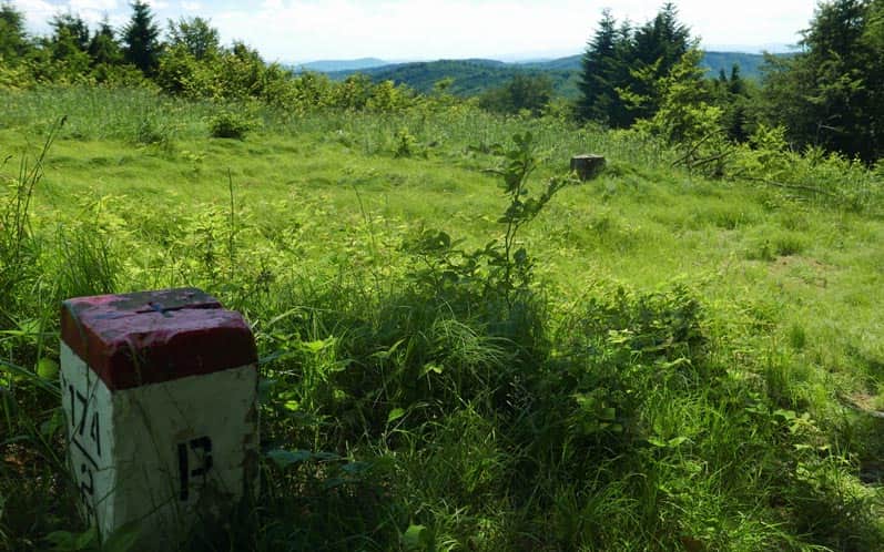 Szlak graniczny: Przełęcz Mazgalica - Baranie