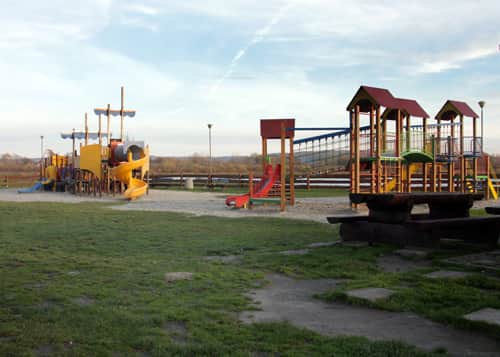 plac zabaw nad Zalewem