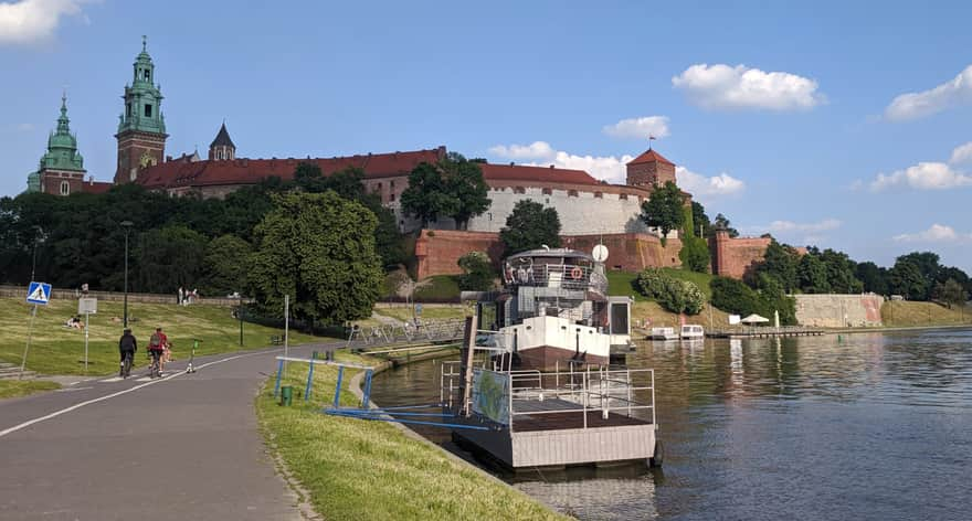 Wały Wiślane - Wawel