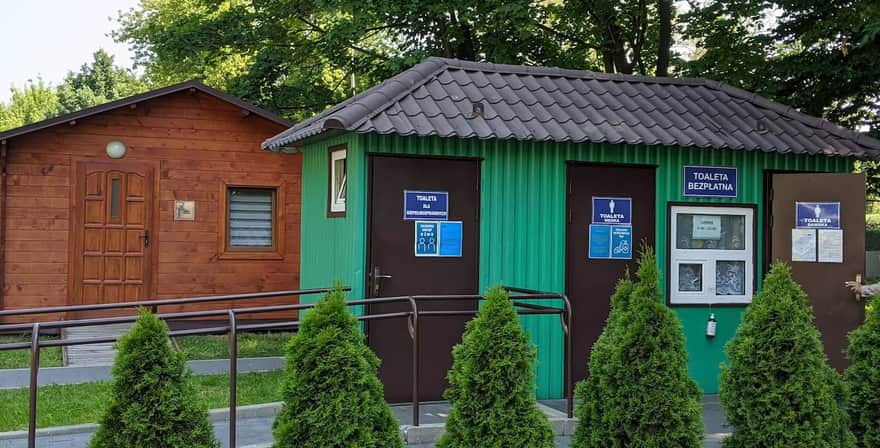 Park Strzelecki - Bezpłatna toaleta i przewijak