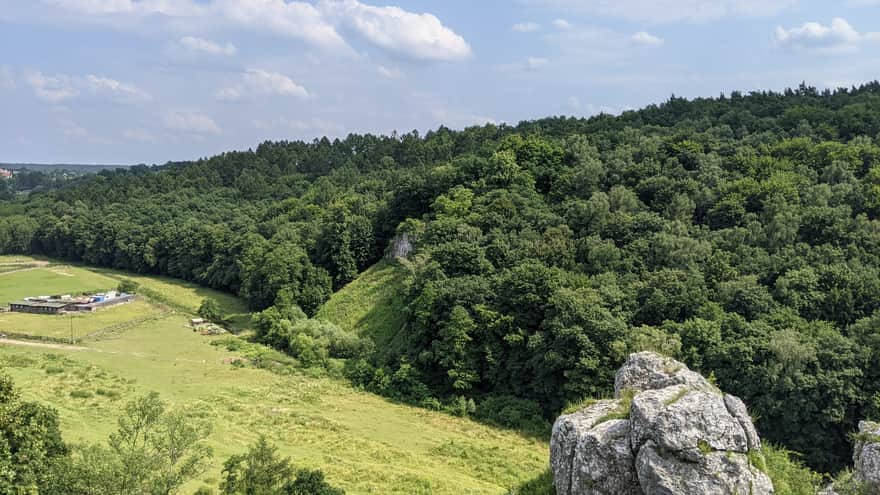 View from Skała Kmity