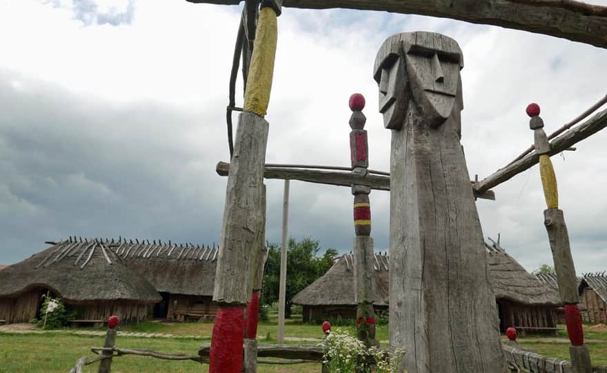 Slavs and Vikings Center - open-air museum in Wolin. Tryglaw