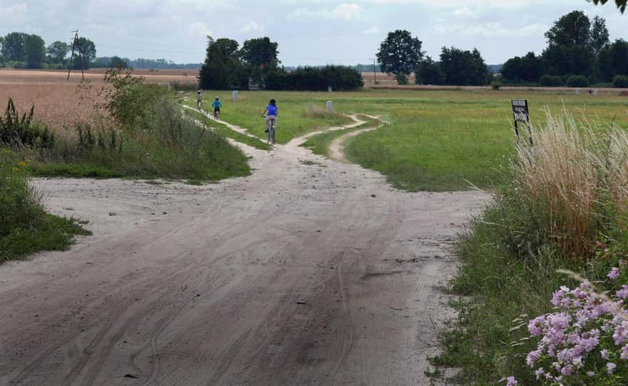 Cycling on Wolin Island - vicinity of Lake Koprowo