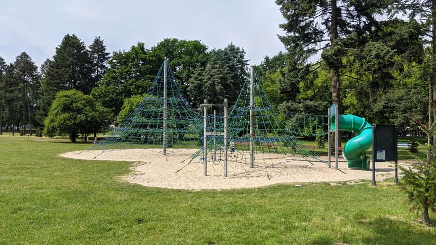 One of the playgrounds in Jordan Park