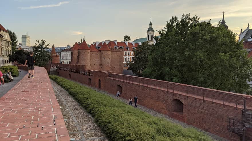 Mury obronne Warszawa
