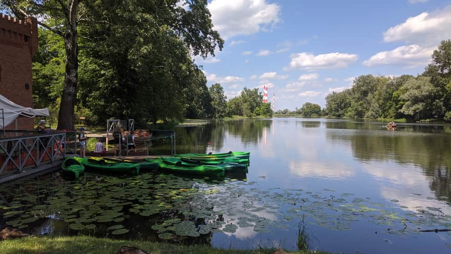 Jezioro Wilanowskie - wypożyczalnia łódek