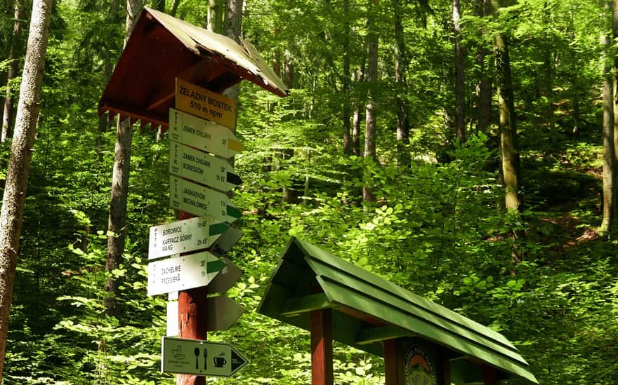 Chojnik Castle - yellow route