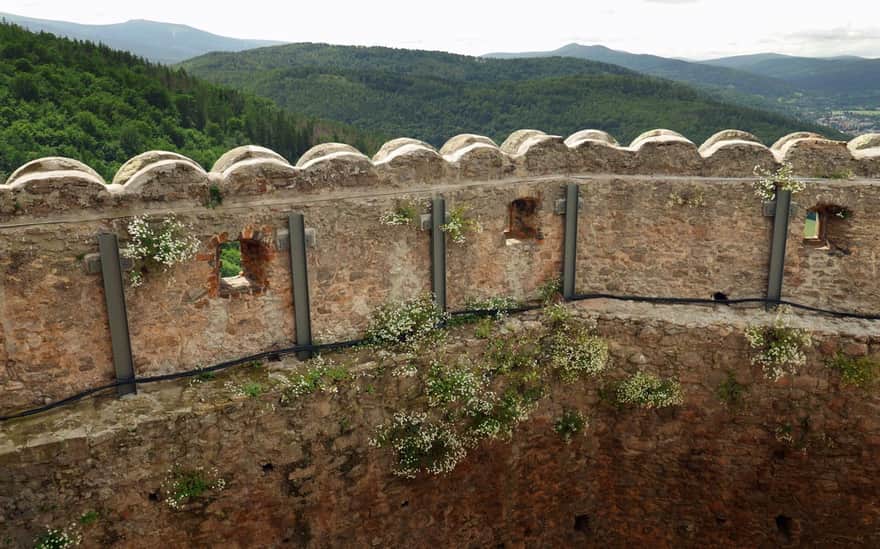 Chojnik Castle - panorama