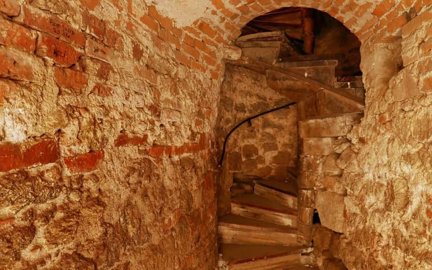 Chojnik Castle - entrance to the observation tower