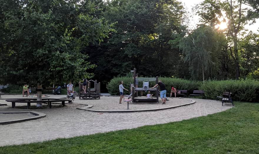 Playground for younger children - Krasiński Garden
