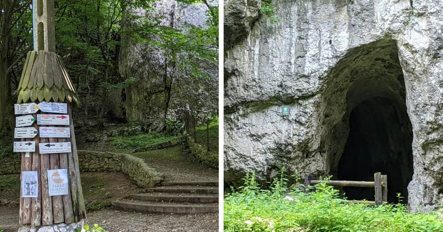 Entrance to Wierzchowska Cave