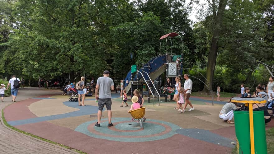 Plac zabaw w Zoo w Warszawie