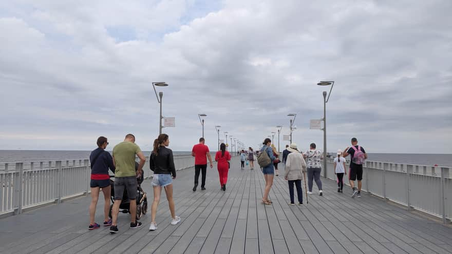 Pier in Kołobrzeg